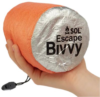 Adventure Medical Kits SOL Waterproof Escape Bivvy with Hood, Orange