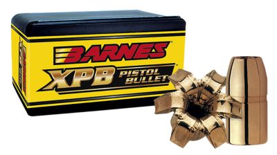 Barnes Bullets .357 Magnum 140-Grain XPB Reloading Rifle Bullets, 20 Rounds
