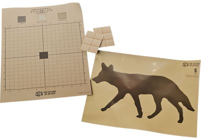 ATN Coyote Thermal Paper Shooting Target Kit, 30 in. x 24 in., Brown, 12 Plasters/2 Targets