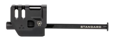 Strike Industries Mass Driver Compensator for Glock 17 Gen4, 9mm Luger, 1.41 in. OAL, Black, Aluminum