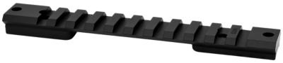 Warne Vapor Picatinny Rail for HS Precision/Bergara Premier/Remington 700, Black Anodized, Short Action, 0 MOA