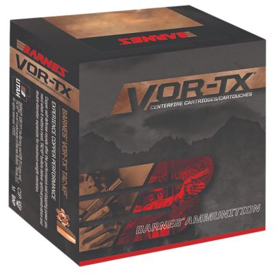 Barnes Bullets VOR-TX .44 Magnum 225-Grain Barnes VOR-TX XPB Handgun Ammunition, 20 Rounds