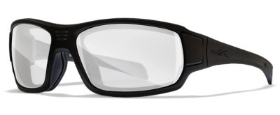 Wiley X Adult Breach Shooting Glasses, Clear/Matte Black