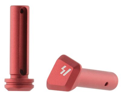 Strike Industries Takedown/Pivot Pins for AR-15, Red Anodized, Aluminum