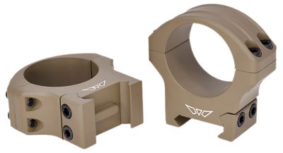 Warne HyperLite Scope Rings, 30mm Tube, Low, Maxima/Weaver/Picatinny, Dark Earth Cerakote, MagnaFusion Alloy