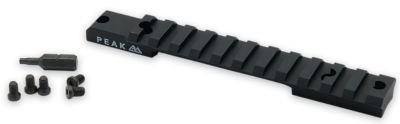 Weatherby Picatinny Rail for Weatherby Model 307, Matte Black Aluminum, Weaver Mount, Short Action, 20 MOA