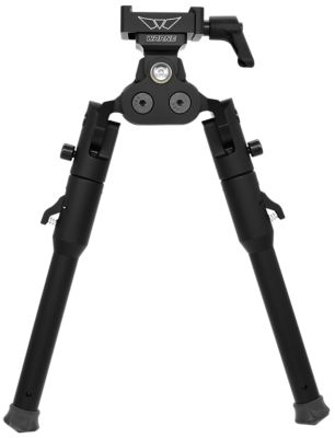 Warne Skyline Lite Pro Shooting Bipod for Arca, Black
