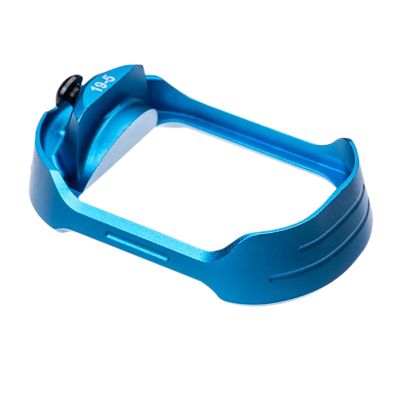 Tyrant CNC Magwell for Glock 19 Gen 5, Blue, Aluminum