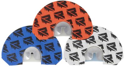 Riven Rebel Elk Call, White/Orange/Blue, 3-Pack