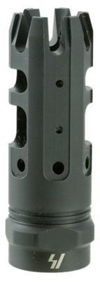 Strike Industries King Comp Compensator for AR-Platform, 308 Win/7.62x51mm NATO, 5/8 in. x 24 Thread, 2.62 in. OAL, 0.87 in.D