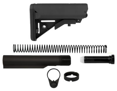 TacFire Buffer Tube for AR-15, Mil-Spec, Black