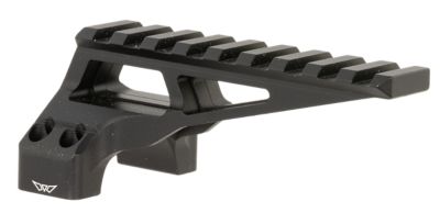 Warne DivingBoard Mount, Black, Aluminum, 30mm Tube, Picatinny Rail