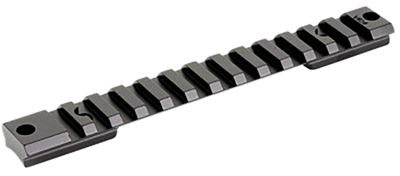 Warne Vapor Picatinny Rail for Savage 110, Black Anodized, Short Action, 0 MOA