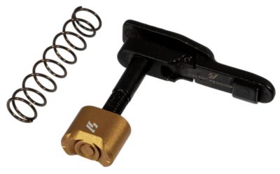 Strike Industries Magazine Release for Mil-Spec AR-15/M16, Mil-Spec, Black/Yellow, Titan, Aluminum