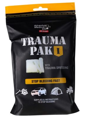 Adventure Medical Kits Trauma Pak I Emergency First Aid Kit with Trauma Dressing
