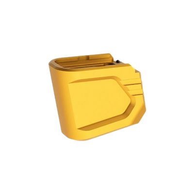 Tyrant CNC Magazine Extension for Glock 43x/48, Gold, Aerospace Grade Aluminum
