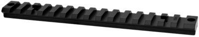 Warne Vapor Picatinny Rail for Savage Axis/Axis II, Black Anodized, Aluminum, 20 MOA