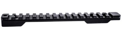 Weatherby Picatinny Rail for Weatherby Mark V, Black, Hardcoat Anodized Alloy, Standard 6-Lug Action