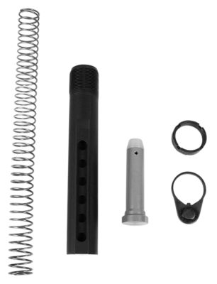 LBE Unlimited Buffer Tube Kit for AR-15, Mil-Spec, 6 Position, Black
