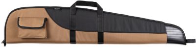 Bulldog 48 in. Superior Rifle Water-Resistant Nylon Gun Case, Tan/Black