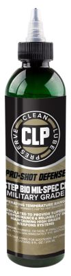 Pro-Shot 8 oz. 1 Step BIO Mil-Spec Clean Lube Preserve