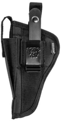 Bulldog Extreme OWB Holster for Ruger Mark-Style Auto, 4-5 in. Barrel, Ambidextrous, Black, Nylon