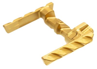 Tyrant CNC Safety Selector for Sig P365, 9mmLuger/380 ACP, Gold, 17-4 Heat Treated Stainless Steel