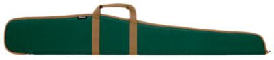 Bulldog 52 in. Shotgun Pit Bull Nylon Gun Case, Green/Camel