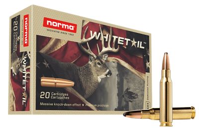 Norma Ammunition Whitetail .30-30 Win 150-Grain Soft Point Rifle Ammunition, 20 Rounds