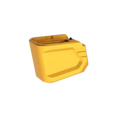 Tyrant CNC Magazine Extension for Glock 19/23 Gen 4/5, Gold, Aerospace Grade Aluminum
