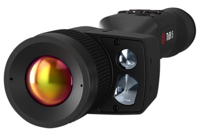 ATN 5-20x Thor 5 320 LRF Thermal Rifle Scope, Smart Mil Dot Reticle, 320x240, Anodized, Zoom, 12 Microns, 60 fps, Black