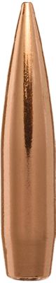 Berger Bullets Tactical Match Grade 6.5 Creedmoor 130-Grain AR Hybrid Open Tip Match Reloading Rifle Bullets, 100 Rounds