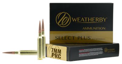 Weatherby Select Plus 7mm PRC 150-Grain Swift Scirocco Rifle Ammunition, 20 Rounds
