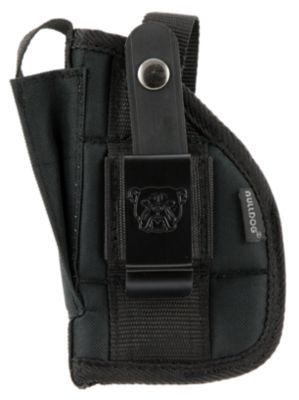 Bulldog Extreme OWB Holster for Ruger LC9, 2.50-3.75 in. Barrel, Ambidextrous, Black, Nylon