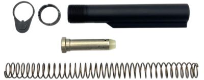 LBE Unlimited Buffer Tube Kit for AR-Style, Black, H1BUFKT