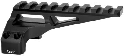 Warne DivingBoard Mount, Black Aluminum, 35mm Tube, Rifle