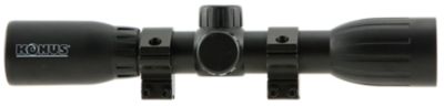 Konus 4x 32mm KonusFire Rifle Scope, 1 in. Tube, 30/30 Reticle, Includes Mounting Rings, Matte Black