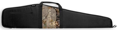 Bulldog 44 in. Scoped Rifle Nylon Gun Case with Realtree AP Camo Panel, Black