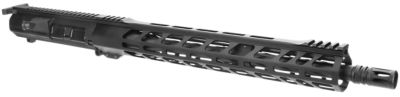 TacFire Rifle Upper Assembly for AR-Platform, 308 Win, 16 in. Black Nitride Barrel, Black Anodized, 7075-T6 Aluminum Receiver