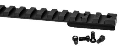 Warne Vapor Picatinny Rail for Howa 1500/Weatherby Vanguard Except Weatherby MK V, Black Anodized, Aluminum, Short Action