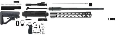 TacFire AR Build Kit for AR-10, 308 Win, 5/8 in. x 24 Thread, Black Nitride, SSRK308LPK20BN