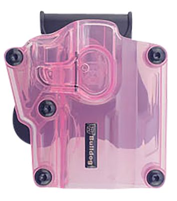 Bulldog Max Multi Fit OWB Holster, Transparent Pink, Polymer