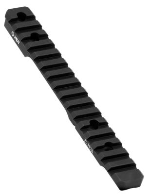 MDT Sporting Goods Picatinny Scope Rail for Remington 700 Short Action, 11 in. Long, 20 MOA, Black Anodized, Aluminum