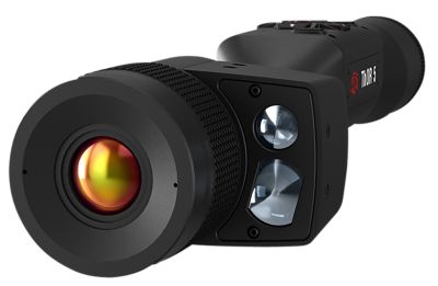 ATN 4-16x Thor 5 320 LRF Thermal Rifle Scope, Smart Mil Dot Reticle, 320x240, Anodized, Zoom, 12 Microns, 60 fps, Black