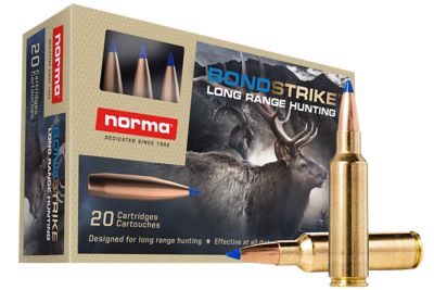 Norma Ammunition Dedicated Hunting Bondstrike .300 Win Short Mag 180-Grain Bonded Polymer Tip Rifle Ammunition, 20 Rounds