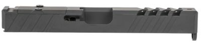 TacFire Replacement Slide with Optics Cut & Slide Ports for Glock 22 Gen3, 40 S&W, Graphite Black, Cerakote, Stainless Steel