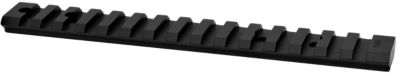 Warne Vapor Picatinny Rail for Tikka T3/T3x, 0 MOA, Black Anodized, Aluminum