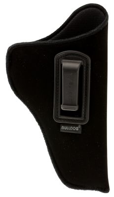 Bulldog Deluxe IWB Holster for Taurus Judge/3-4 in. Barrel, Right Hand, Black, Suede Like
