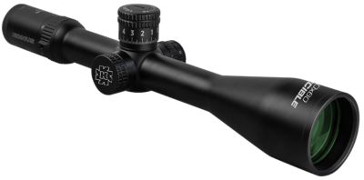 Konus 5-50x 60mm Invincible Rifle Scope, 34mm Tube, Fine Crosshair w/ Illuminated Dot Reticle