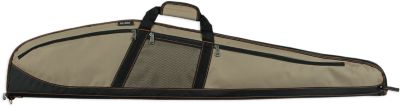 Bulldog 48 in. Plus Rifle Water-Resistant Nylon Gun Case, Khaki/Black